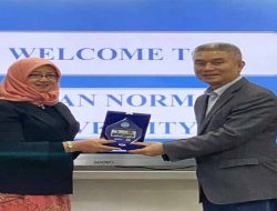 Kepala SMPN 1 Sambirejo Sragen Melakukan Kunjungan Benchmarking ke Hainan Normal University di China