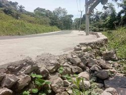 Paket Proyek Preservasi Jalan Wori-Likupang-Girian, W. Monginsidi Bitung Disorit Warga