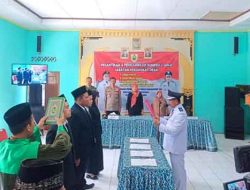 Pelantikan 4 Perangkat Desa Karang Pelem, kec. Kedawung , Sragen.