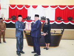 DPRD Halut Gelar Paripurna Penyampian Ranperda LPJ Pelaksanaan APBD 2024