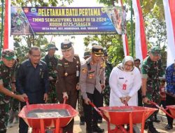 Kapolres Sragen Hadir dan Dukung Pelaksanaan TMMD Tahap III di Desa Pare Mondokan