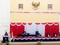 DPRD Bersama Pemda Halut Gelar Sidang Paripurna Pertanggungjawaban APBD 2023