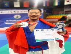 Atlet Kurash Indonesia Muhamad Salim Raih Juara di Kejuaraan III World Veterans Kurash Championship