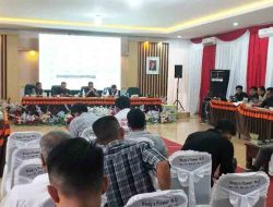 KPU Kabupaten OKI Gelar Rapat Pleno Rekapitulasi.