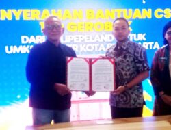 Kalipepe Land Menyerahkan Bantuan 100 Gerobak, Untuk Pelaku UMKM Kota Surakarta