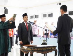 Muchendi Lantik Direktur Baru RSUD Kayuagung, Tekankan  Reformasi Layanan