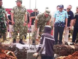 Wakil Panglima TNI Tinjau Pembangunan Merah Putih Grogol, Depok