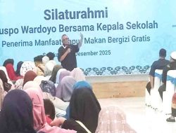 Puspo Wardoyo Silaturahmi Dengan 130 Kepala Sekolah, Penerima Manfaat dari Dapur MBG Miliknya
