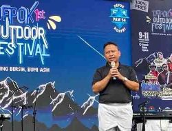 Wali Kota Depok, Menutup Rangkaian Kegiatan Depok 1st Outdoor Festival 2026  