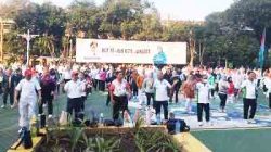 Jaga Kebugaran Pegawai, Pemkot Administrasi Jakarta Selatan AdakanSenam Bersama