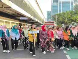 Parade Kebaya di HBKB Rasuna Said, Jaksel