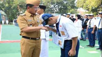 Awal Masuk Sekolah, Walikota Jaksel Kunjungi SMKN 57 Jakarta