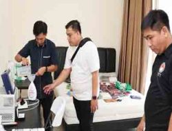 Polisi Bongkar Home Industry Perakit Cartridge  di PIK, WN Singapura Ditangkap