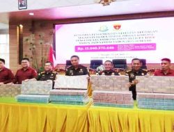 Kejati Sulut Amankan 15,04 Miliar Hasil Korupsi Tambang Emas PT HWR
