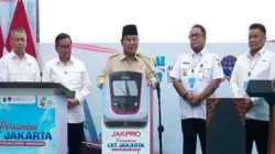 Presiden Prabowo Resmikan dan Jajal LRT Rute Kelapa Gading-Manggarai