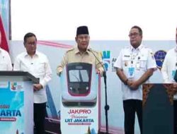 Presiden Prabowo Resmikan dan Jajal LRT Rute Kelapa Gading-Manggarai